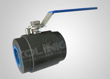 2 قطعة صمام كرة فولاذ مزور مغلفة بالصواريخ النهاية SW 1000WOG 3000PSI الفئة 2500