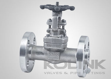 صمام بوابة الفولاذ المجوهر المتكامل المزروع من الفولاذ المقاوم للصدأ F304 F316 CL150-2500