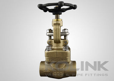 صمام الكرة البرونزية ، المزدوج / NPT ، JIS CAC703 C95200 C95500 C95800 C83600