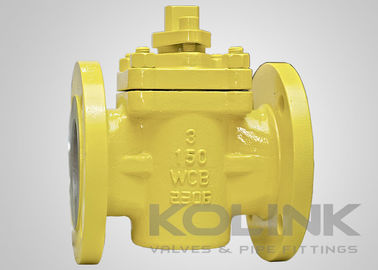 صمام التشغيل ذو الأكمام PTFE، صمام التشغيل غير المزروع، الصلب المصبوب، 150-900 API 599