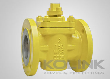 صمام التشغيل ذو الأكمام PTFE، صمام التشغيل غير المزروع، الصلب المصبوب، 150-900 API 599