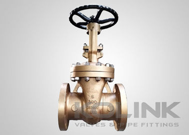 صمام بوابة برونزي بغطاء نحاسي مثبت بمسامير لمياه البحر DN50-DN1200