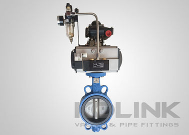 صمام فراشة متحد المركز يعمل بالهواء المضغوط، الفئة 150، DN50-DN1200