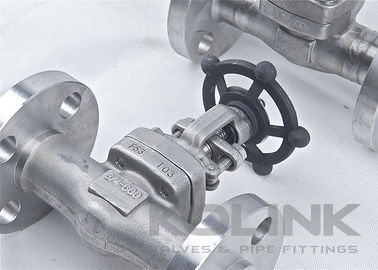 صمام بوابة الفولاذ المجوهر المتكامل المزروع من الفولاذ المقاوم للصدأ F304 F316 CL150-2500