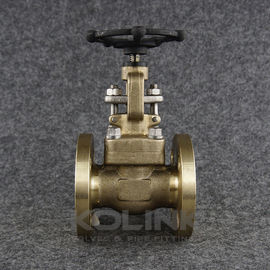 صمام الكرة البرونزية ، المزدوج / NPT ، JIS CAC703 C95200 C95500 C95800 C83600