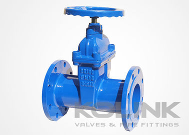DIN 3352 F5 صمام بوابة مقعد مرن، الحديد المرن GGG40 GGG50 PN 16 - 40