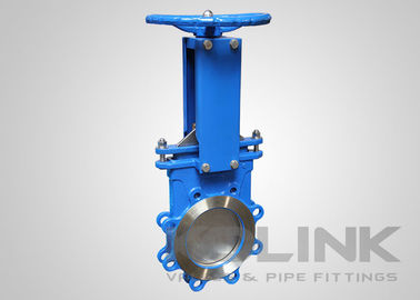 صمام بوابة سكين غير مرتفع ، CL150 AS2129 الجدول D / E SABS 1123 1000/3 ، 1600/3